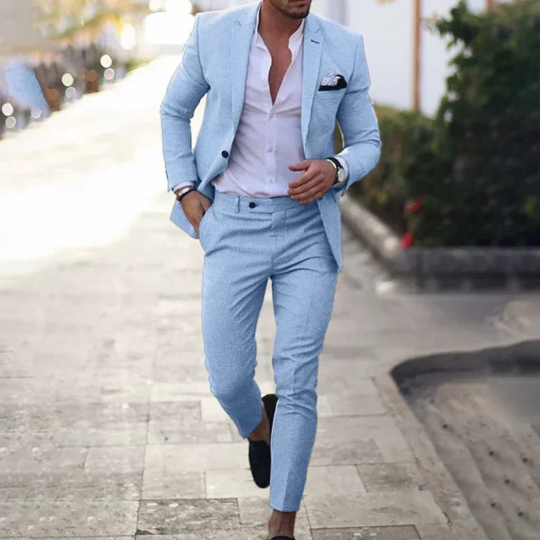 Asher - Casual suit set with trousers
