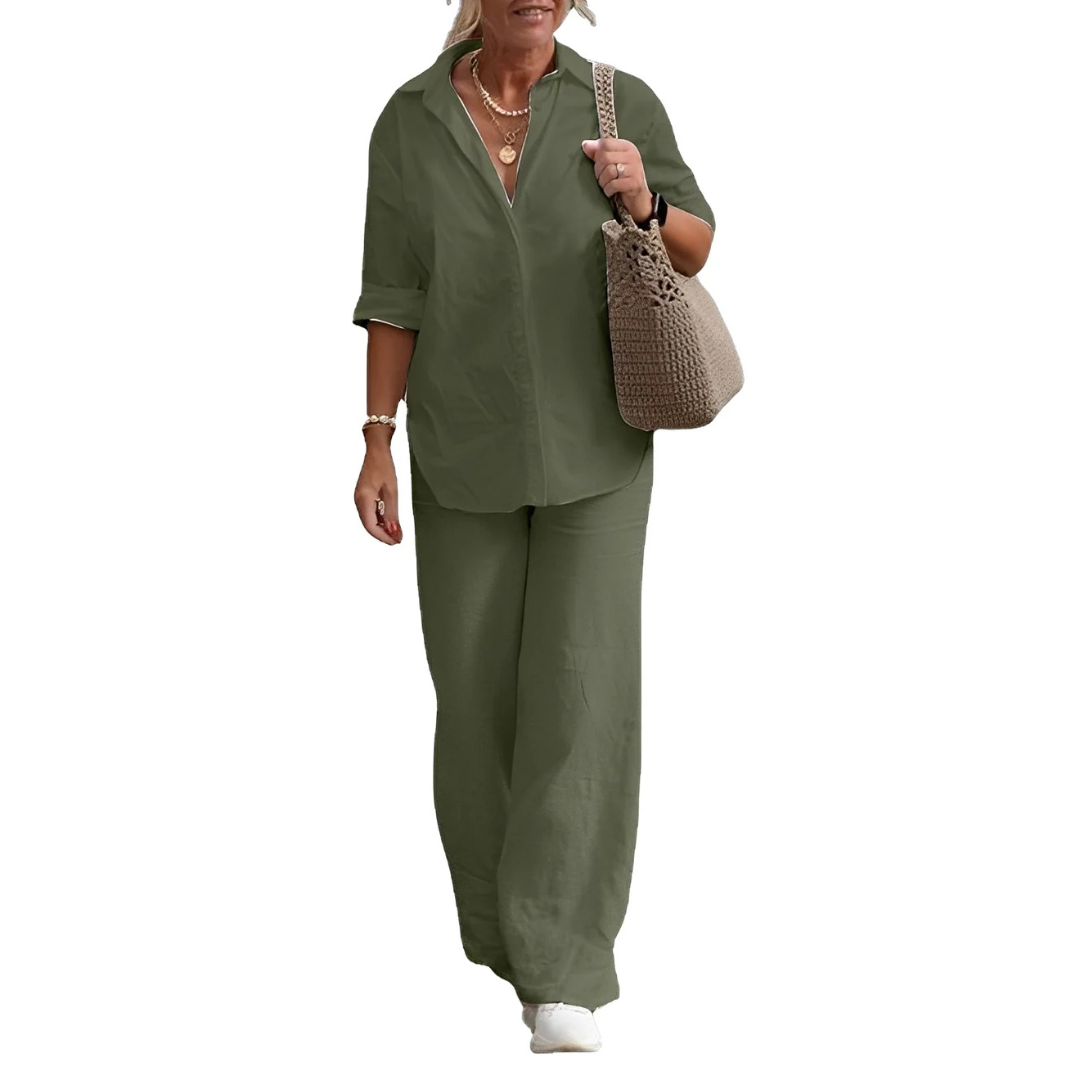 Earlyne - Relaxed pants set