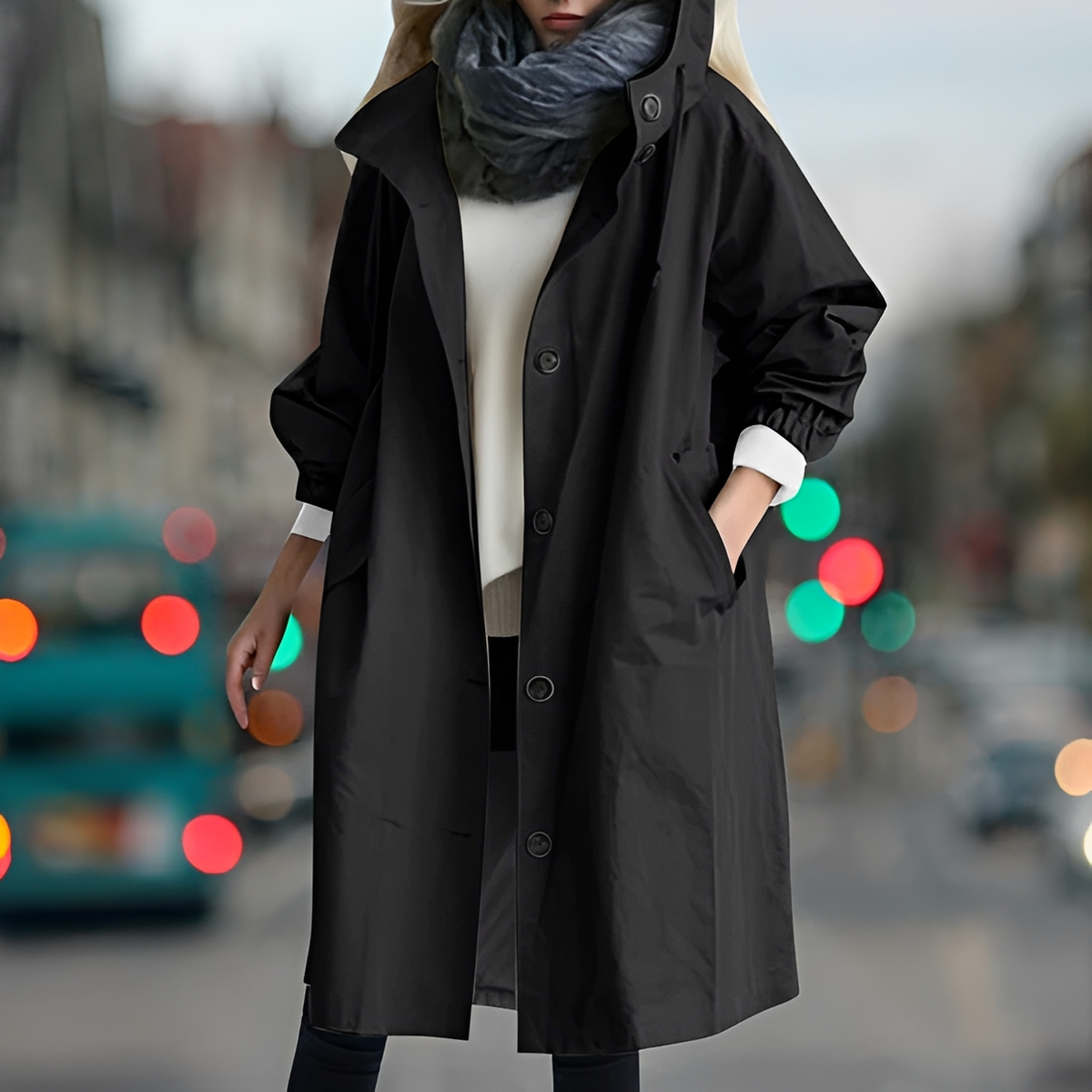 Ezza - Stylish and cozy raincoat