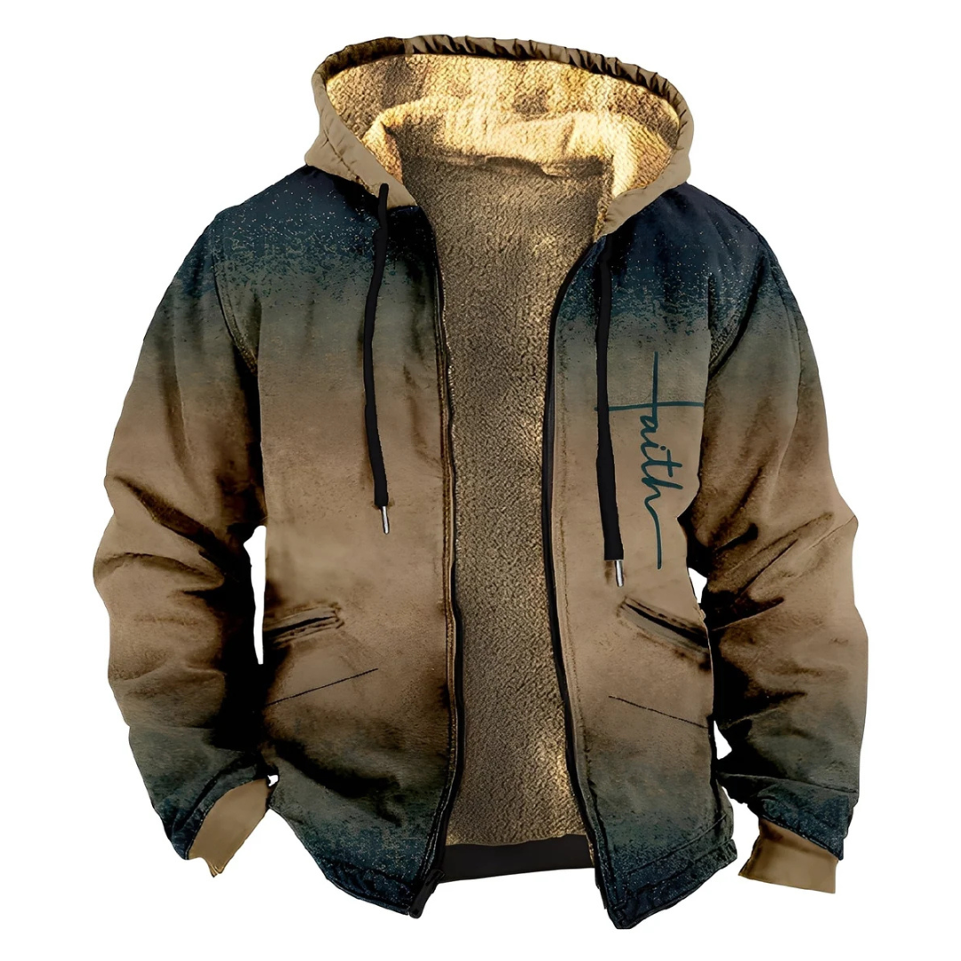 Mervin - Hooded jacket, comfy and elegant