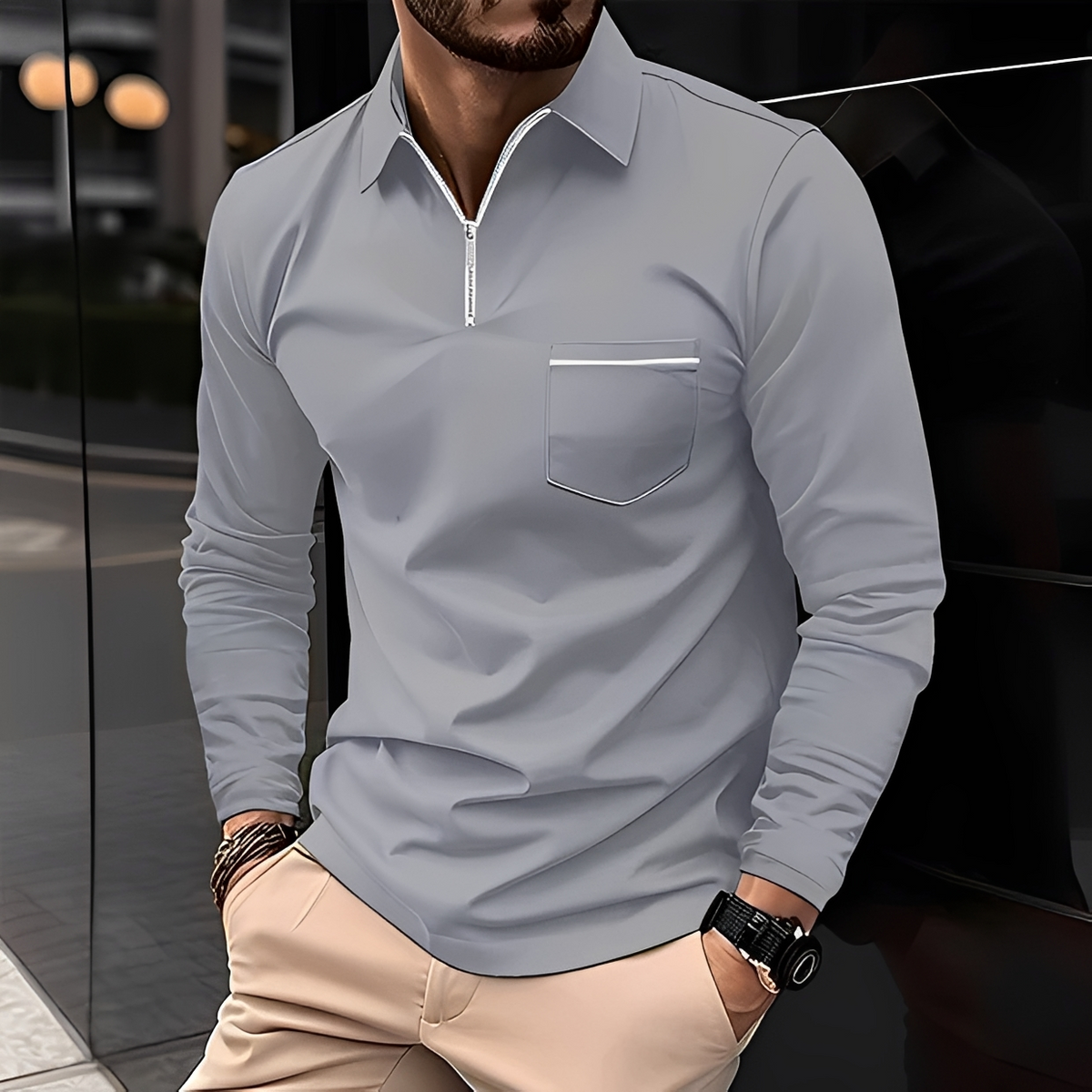 Randelle - Casual shirt with long sleeves