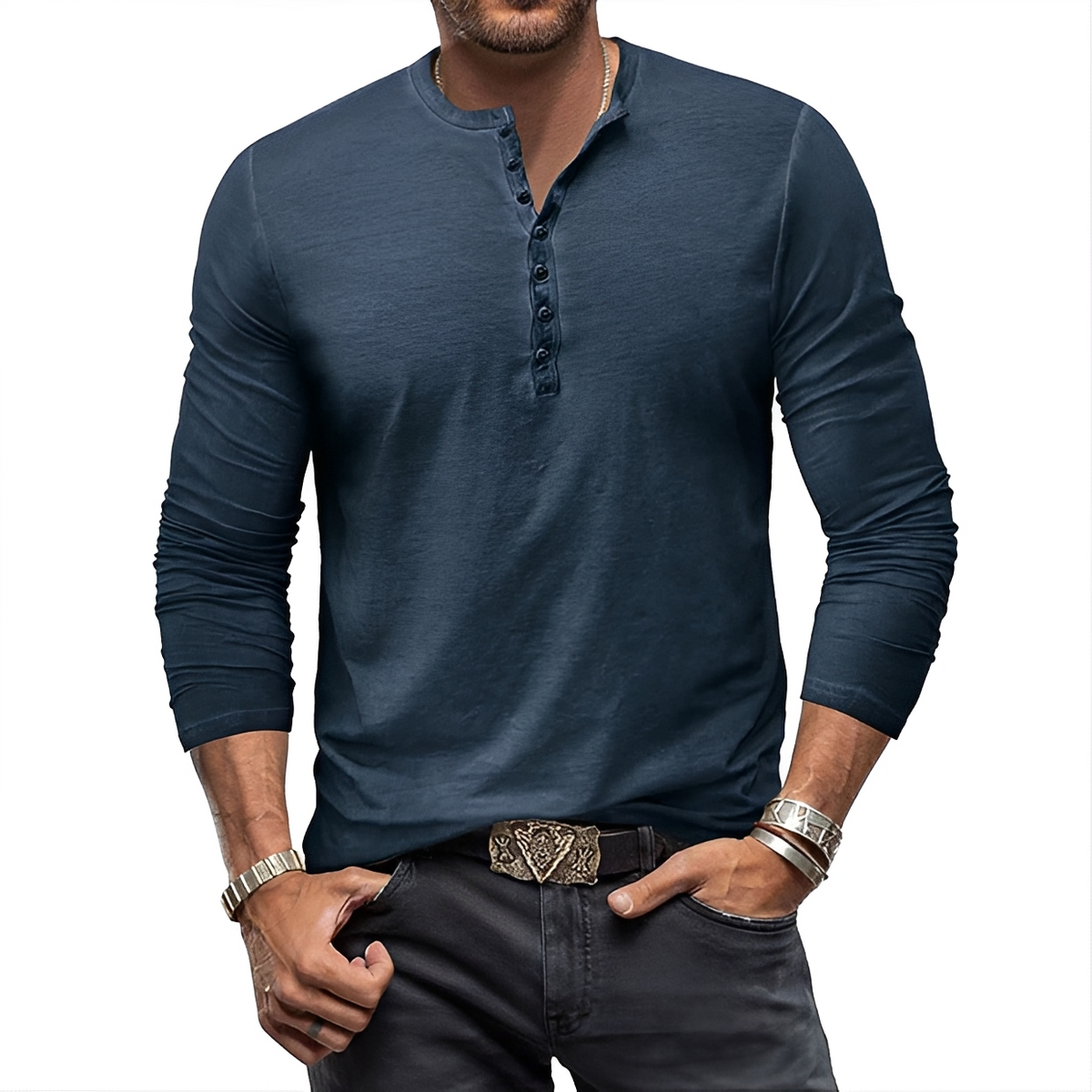 Clifford - Timeless shirt with button closure