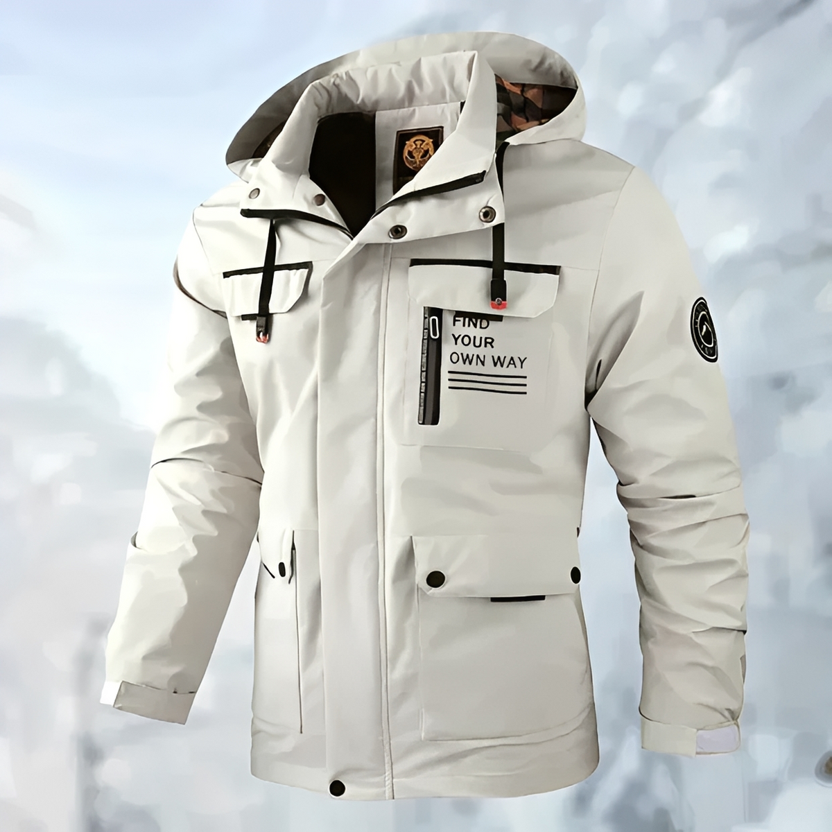 Luke - Cozy and warm hooded coat