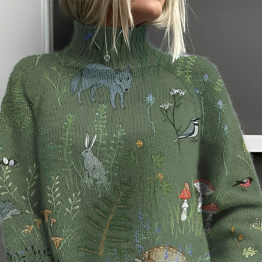 Amy - Stylish and sophisticated turtleneck sweater