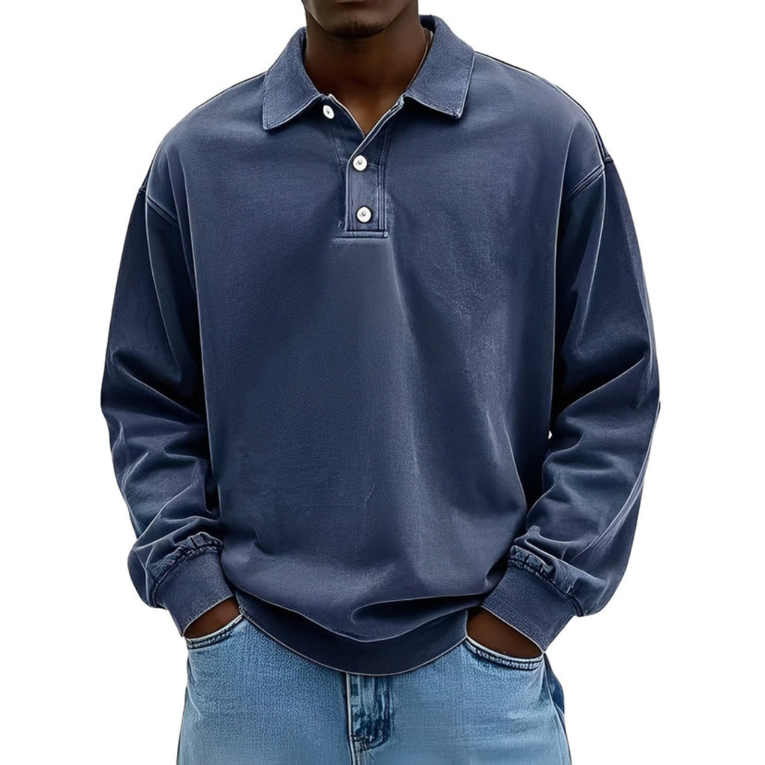 Clayton - Timeless and cozy long-sleeve shirt