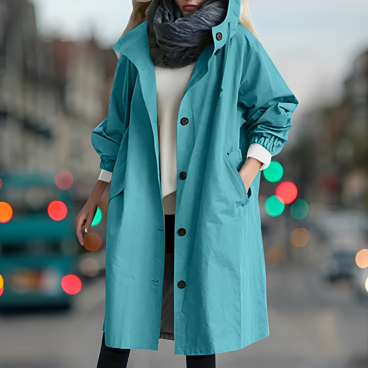 Ezza - Stylish and cozy raincoat