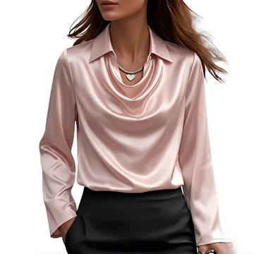 Dynah - Stylish long-sleeve blouse