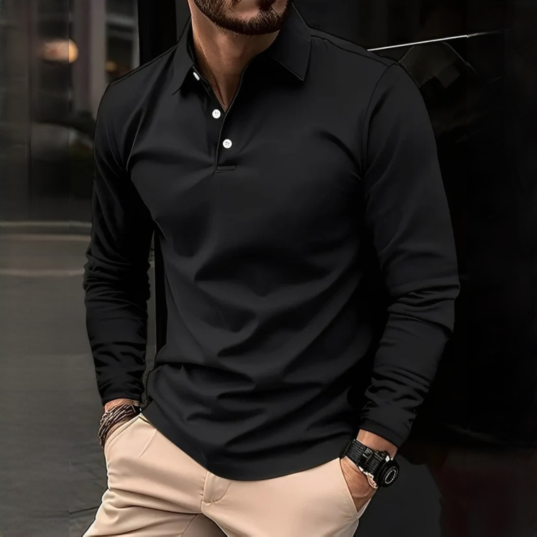 Brence - Timeless long-sleeve shirt