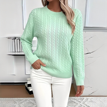 Charisse - Comfortable crew neck sweater