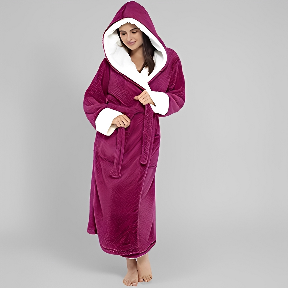 Carleta - Cozy and stylish hooded robe