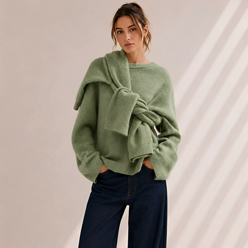 Clariza - Comfortable and snug crew neck sweater