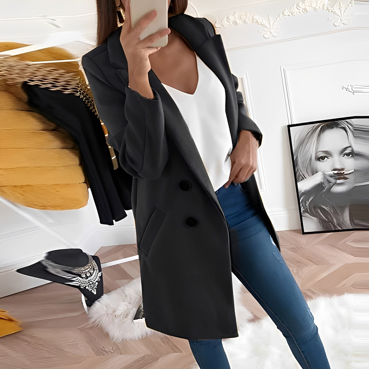 Tiffany - Stylish and cozy coat