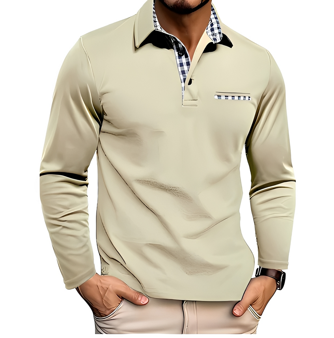 Shael - Timeless and cozy long-sleeve shirt