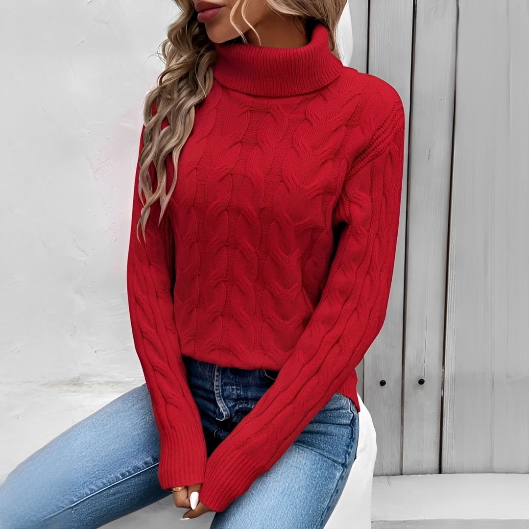 Amélie - Cozy and fashionable turtleneck sweater
