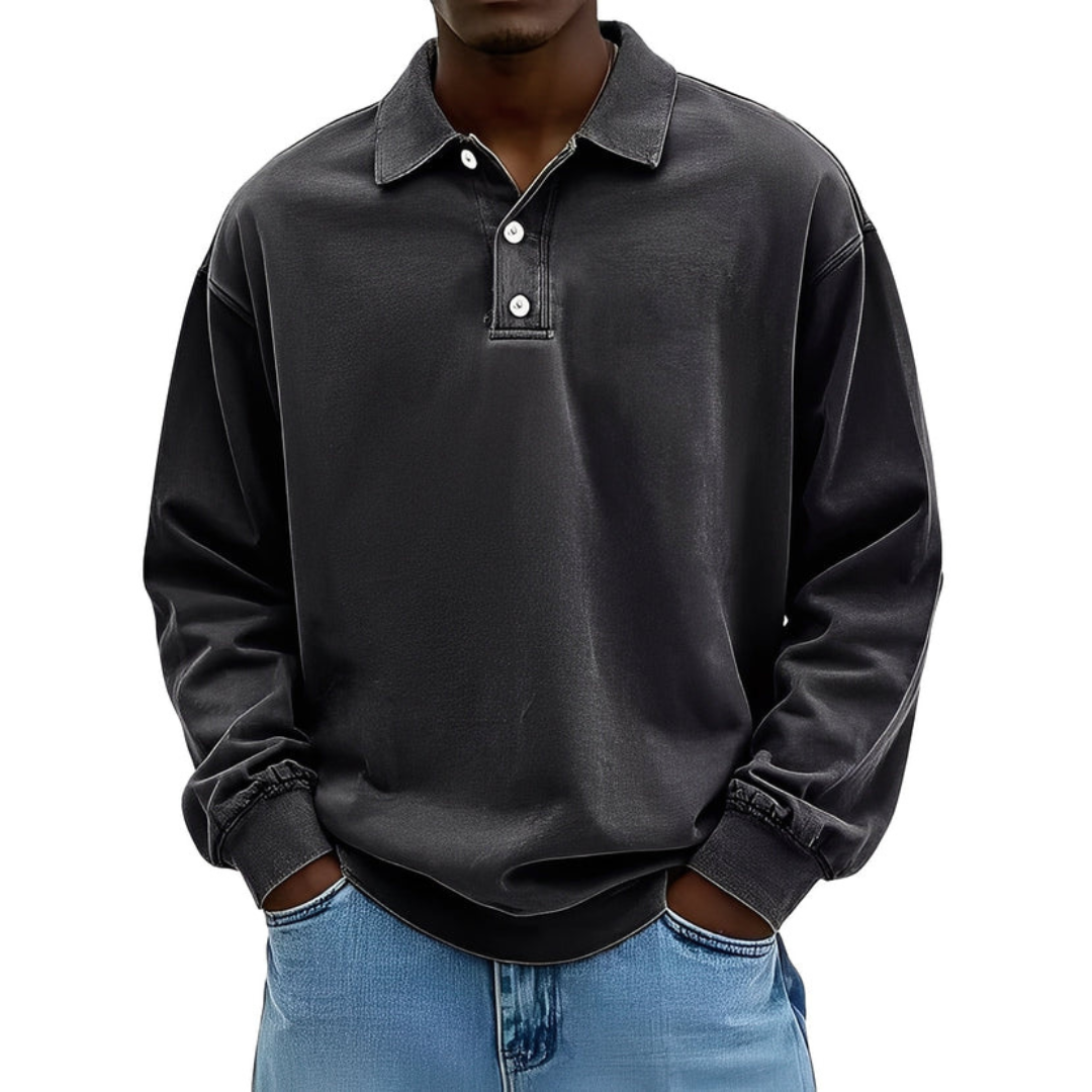 Clayton - Timeless and cozy long-sleeve shirt