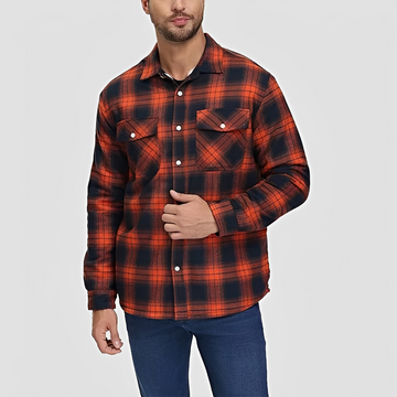 Marlon - Durable winter checkered shirt