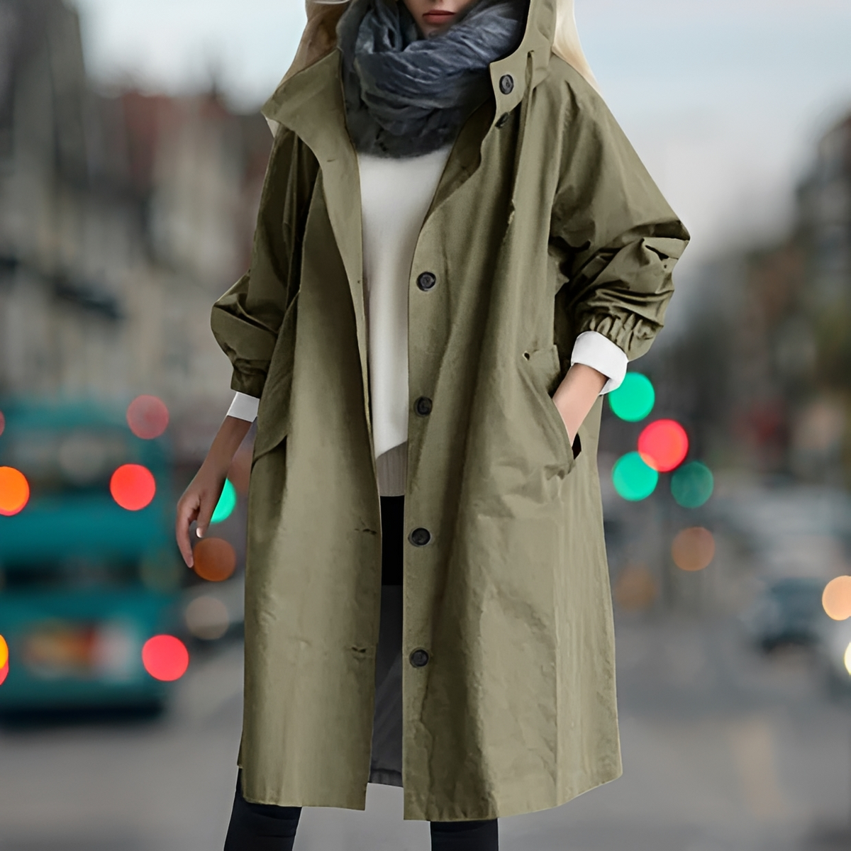Ezza - Stylish and cozy raincoat