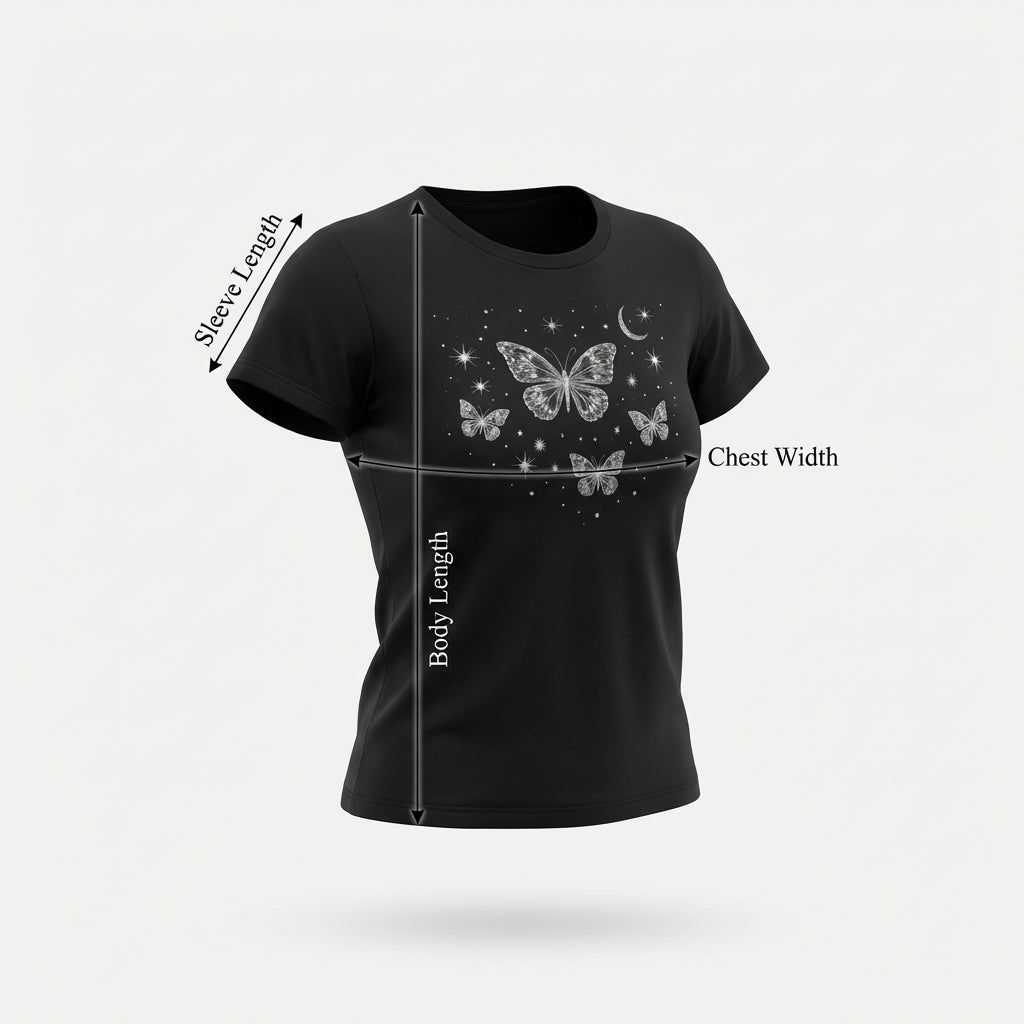 Black Cotton T-Shirt