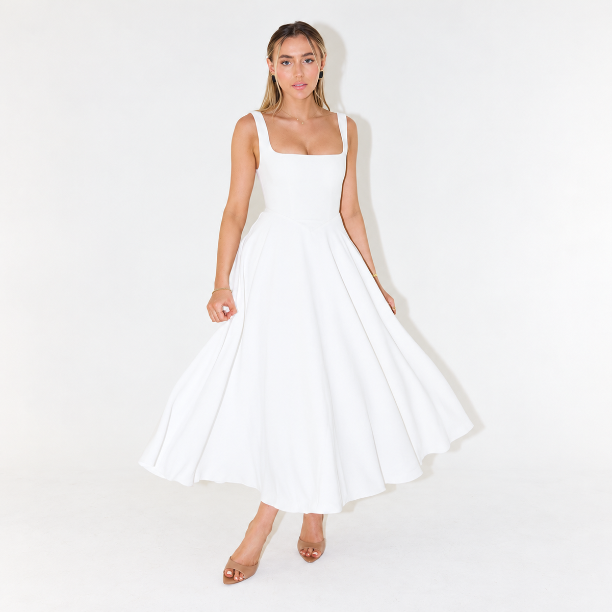 Melisandre - Midi Dress for Women, Elegant & Versatile