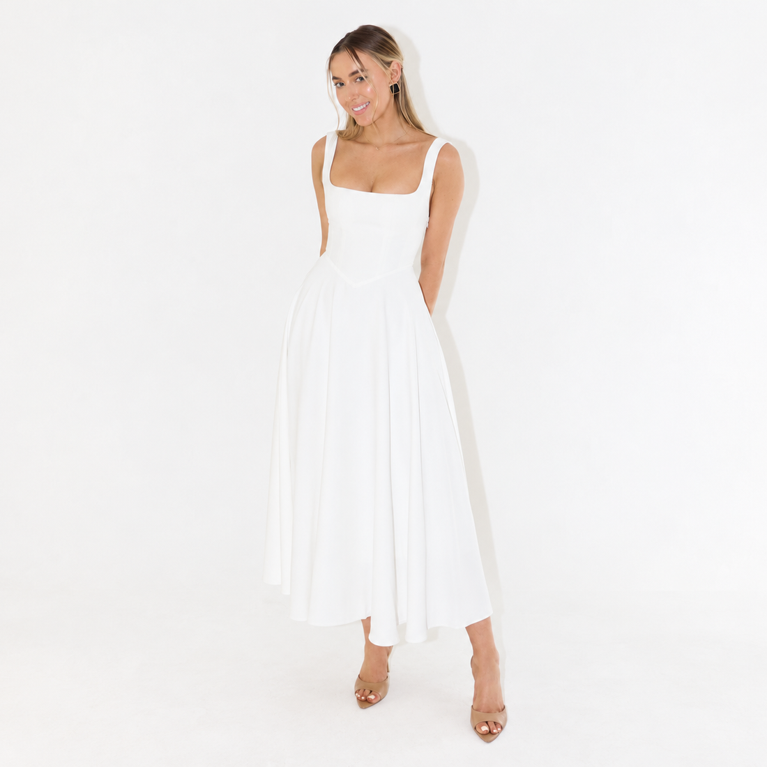 Melisandre - Midi Dress for Women, Elegant & Versatile