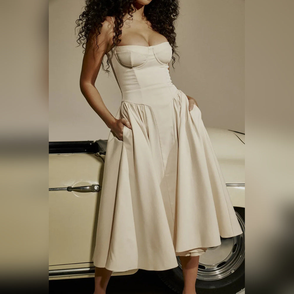 Diana - Midi Dress with Corset