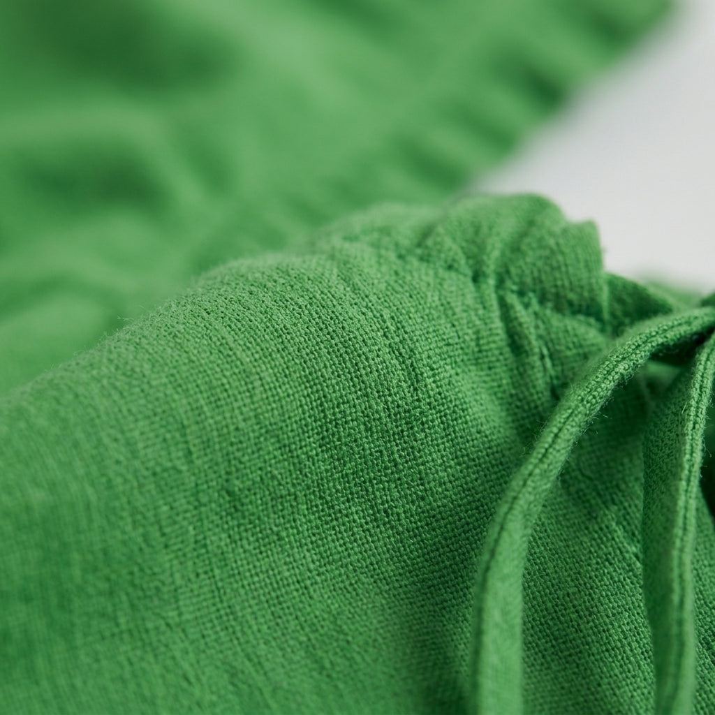 Green Cotton Blouse