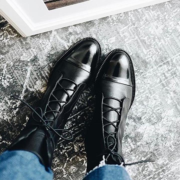 Hailey – Stylish Ankle Boots with Slim Heel
