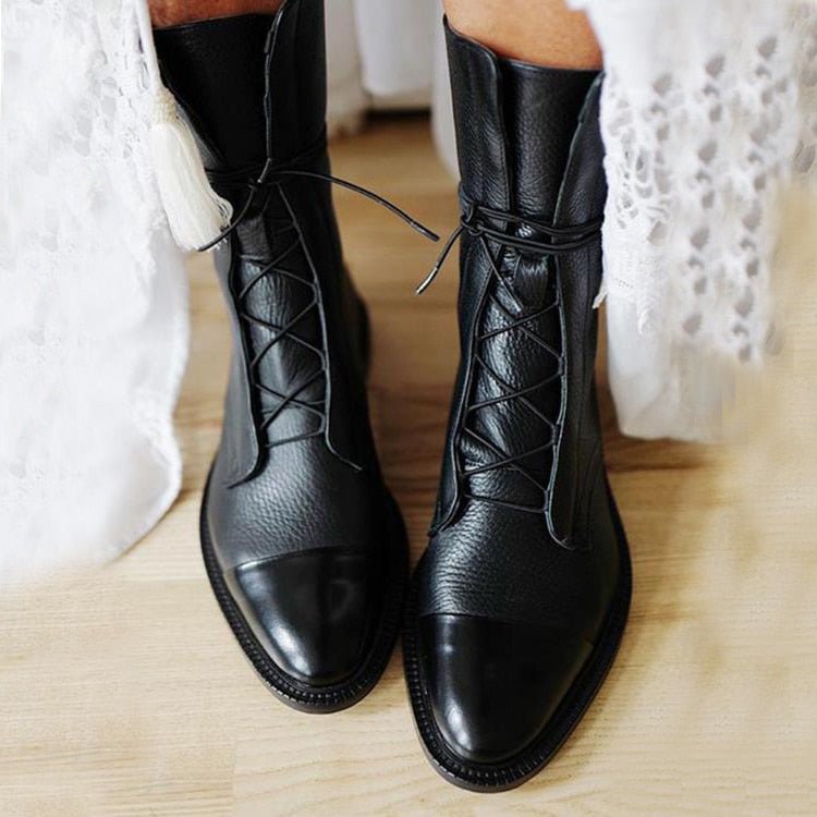 Hailey – Stylish Ankle Boots with Slim Heel