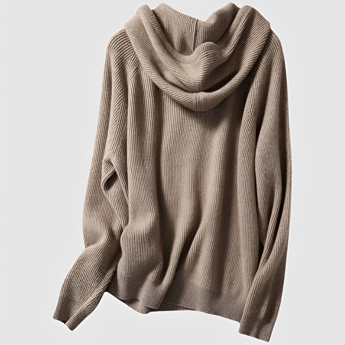 Hooded Women's Sweater Relaxed Fit Long Sleeve Casual Style