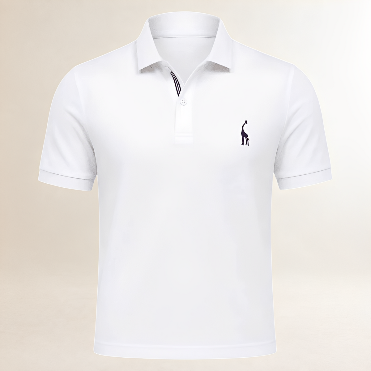 Men's Polo Shirt, Classic Collar, Short Sleeve, Regular Fit, Embroidered Chest Logo