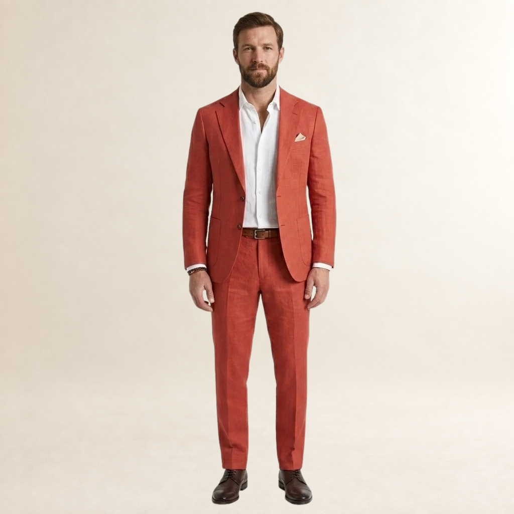 Men's Suit - Tailored Slim Fit Blazer and Trousers