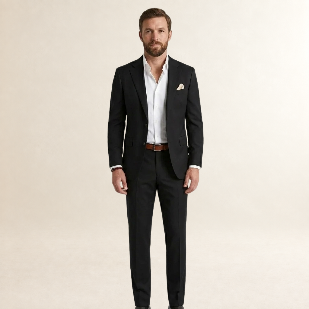 Men's Suit - Tailored Slim Fit Blazer and Trousers