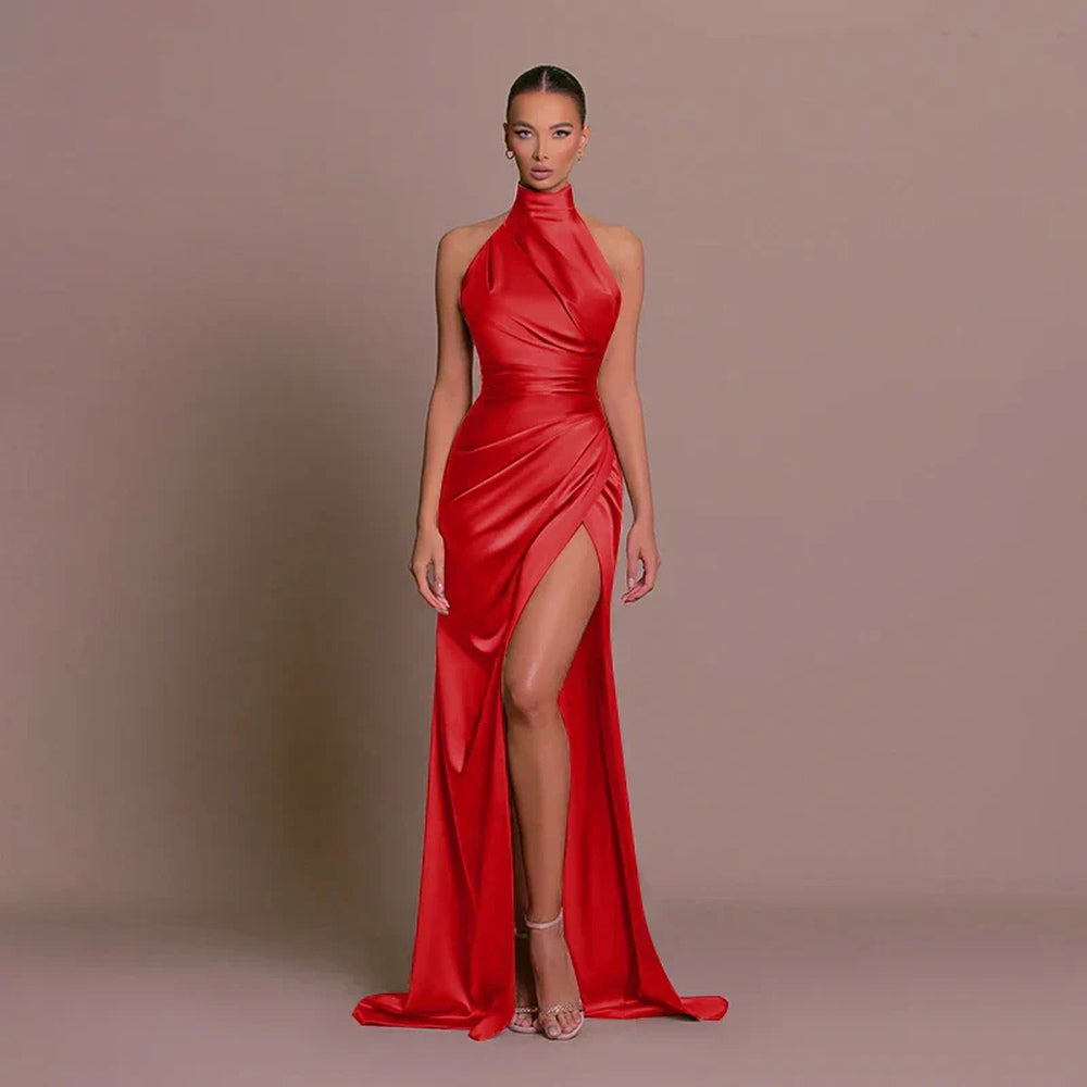 Avigail - Stylish Evening Dress with High Cut