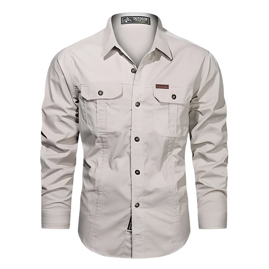 Threston - Long Sleeve Button Down Shirt