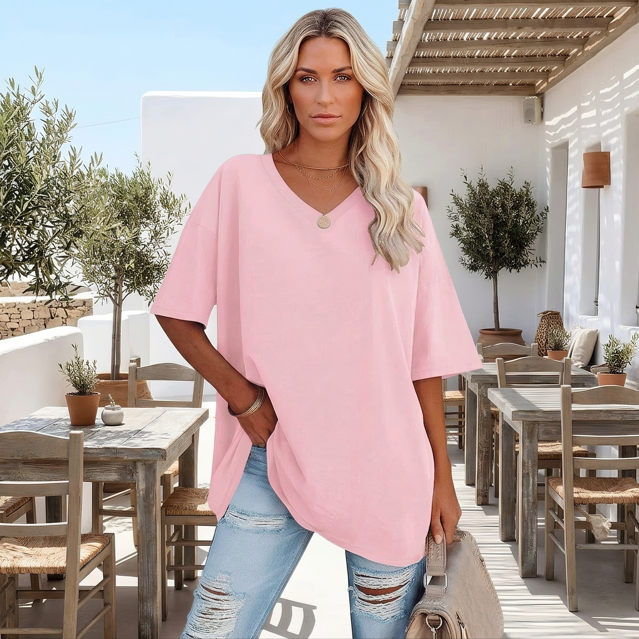 Alissa - Casual Relaxed-Fit T-shirt