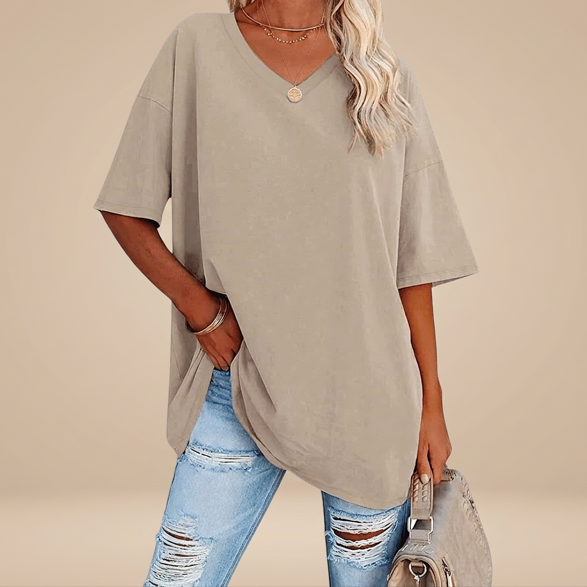 Alissa - Casual Relaxed-Fit T-shirt