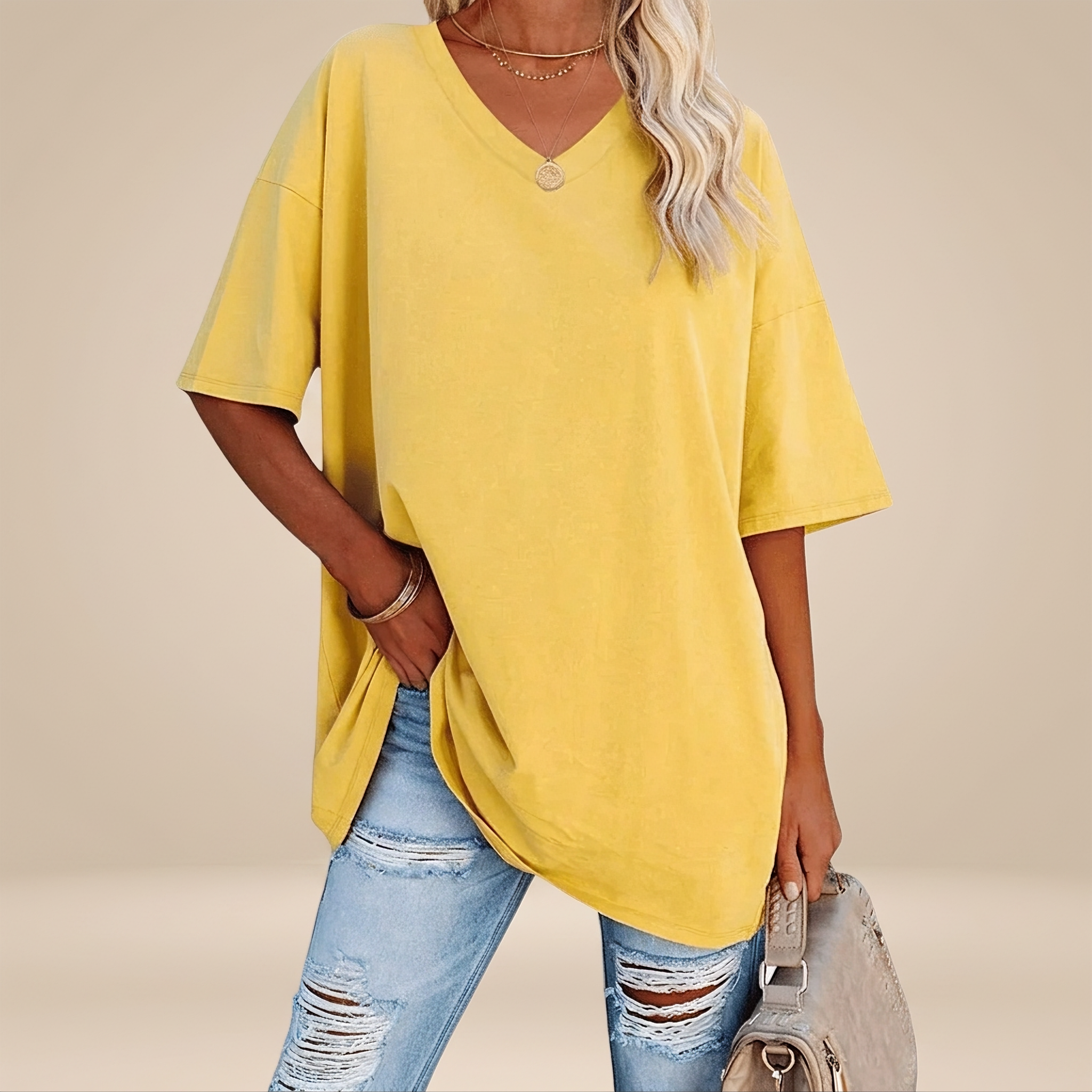 Alissa - Casual Relaxed-Fit T-shirt