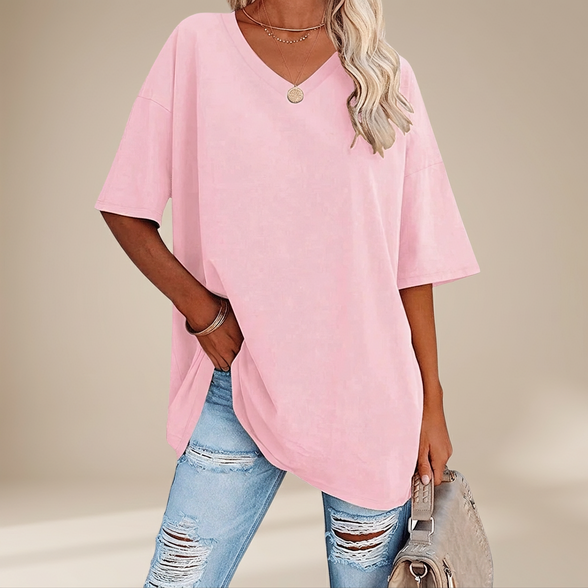 Alissa - Casual Relaxed-Fit T-shirt