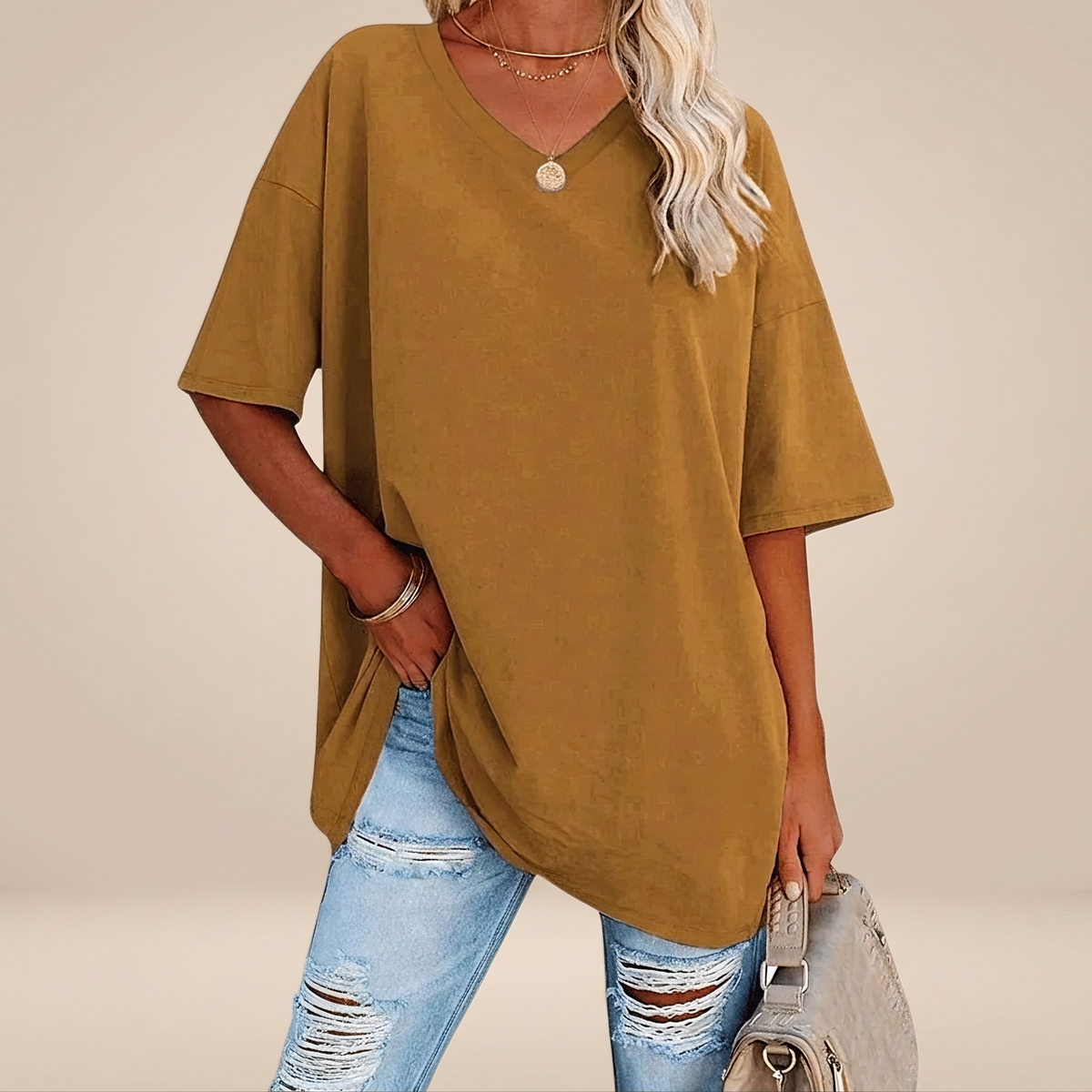 Alissa - Casual Relaxed-Fit T-shirt