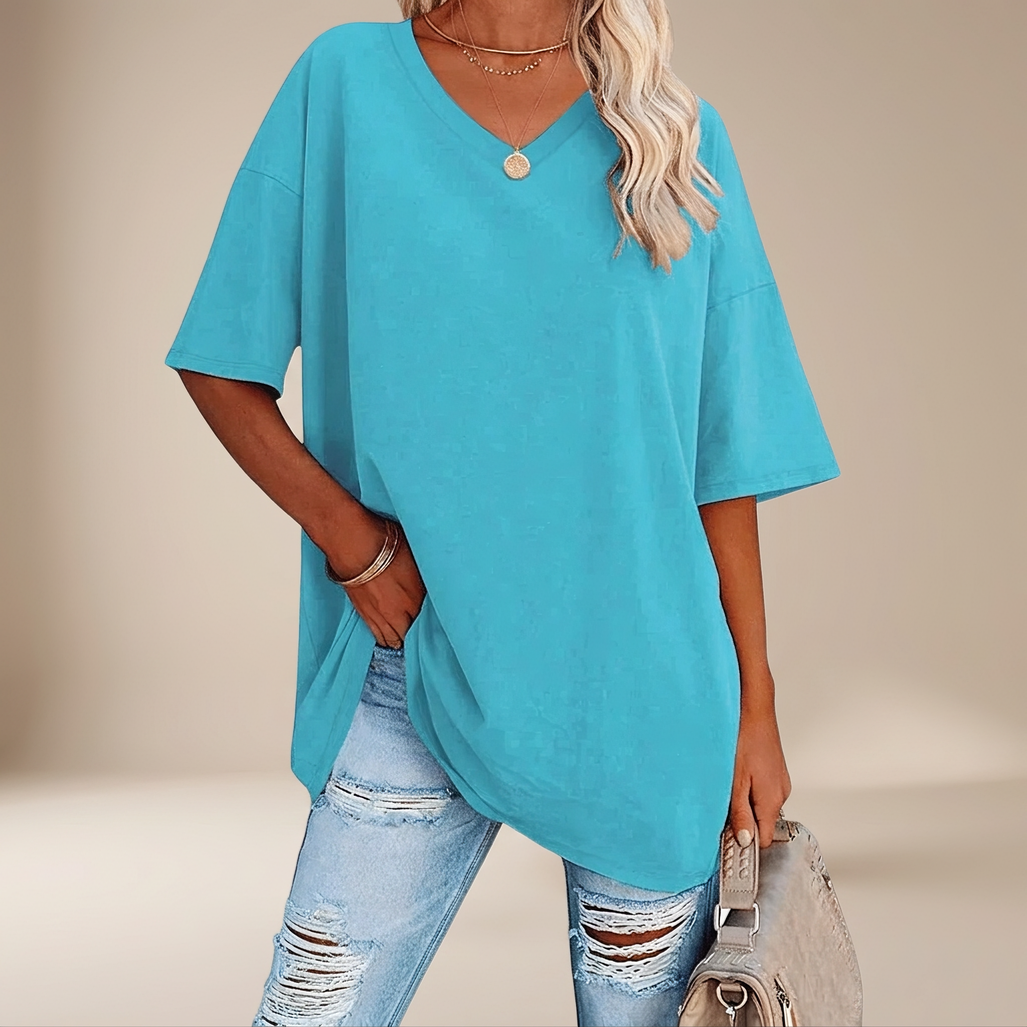 Alissa - Casual Relaxed-Fit T-shirt