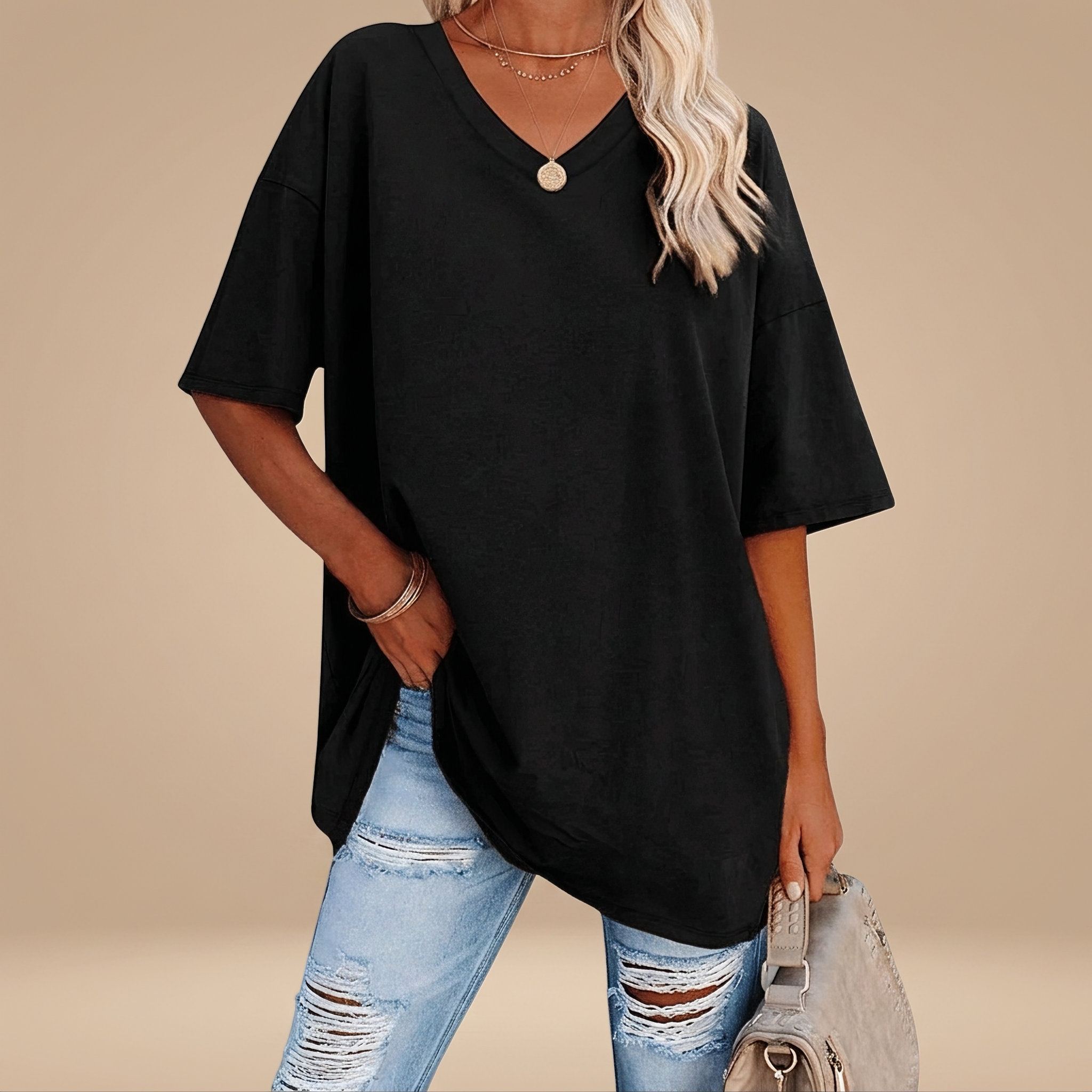 Alissa - Casual Relaxed-Fit T-shirt