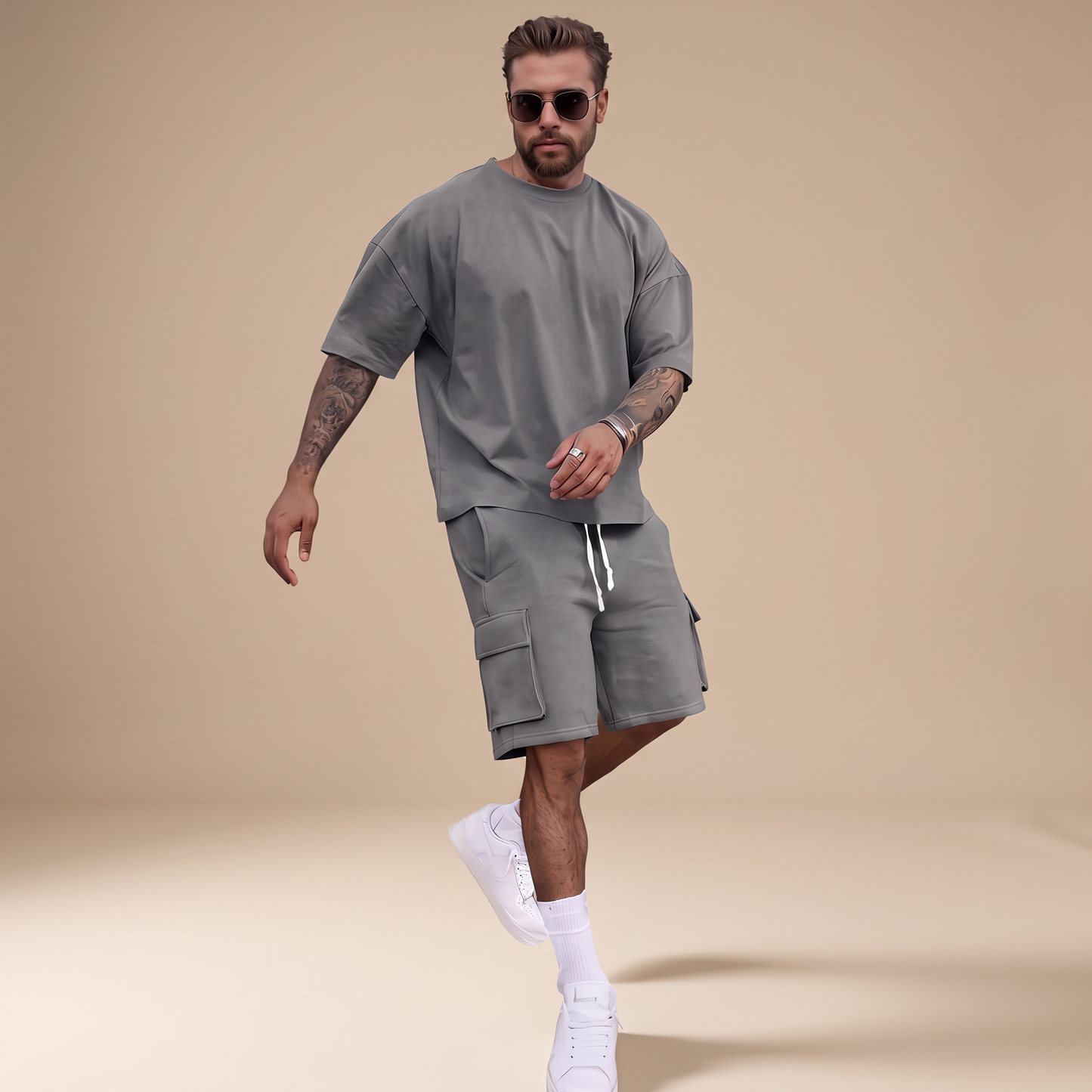 Robbins - Casual Breathable 2-Piece Set