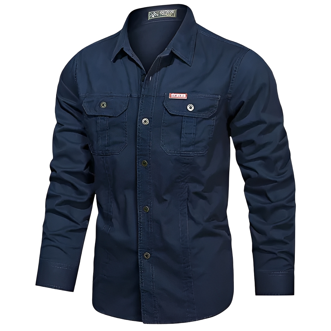 Threston - Long Sleeve Button Down Shirt
