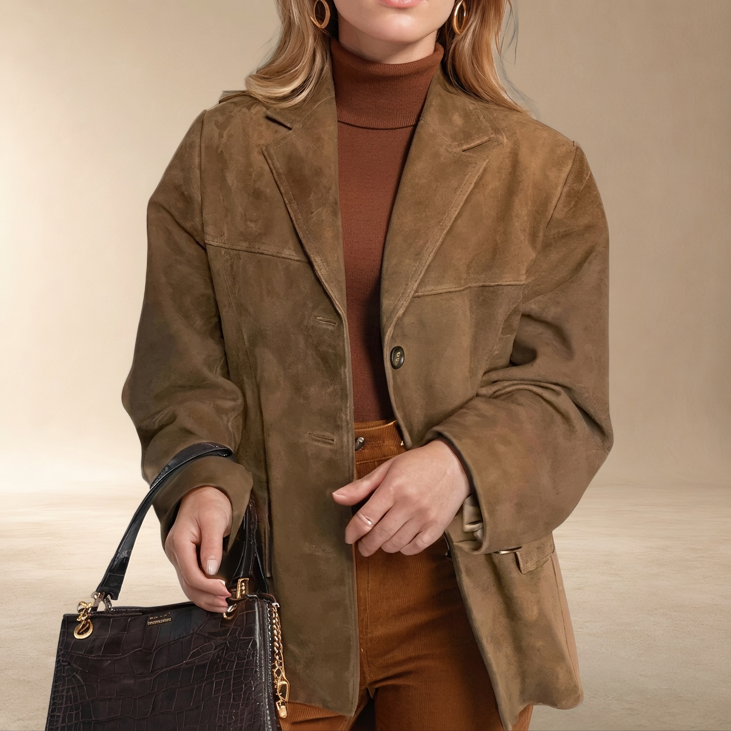 Shelby - Dressy Blazer with Button Fastening