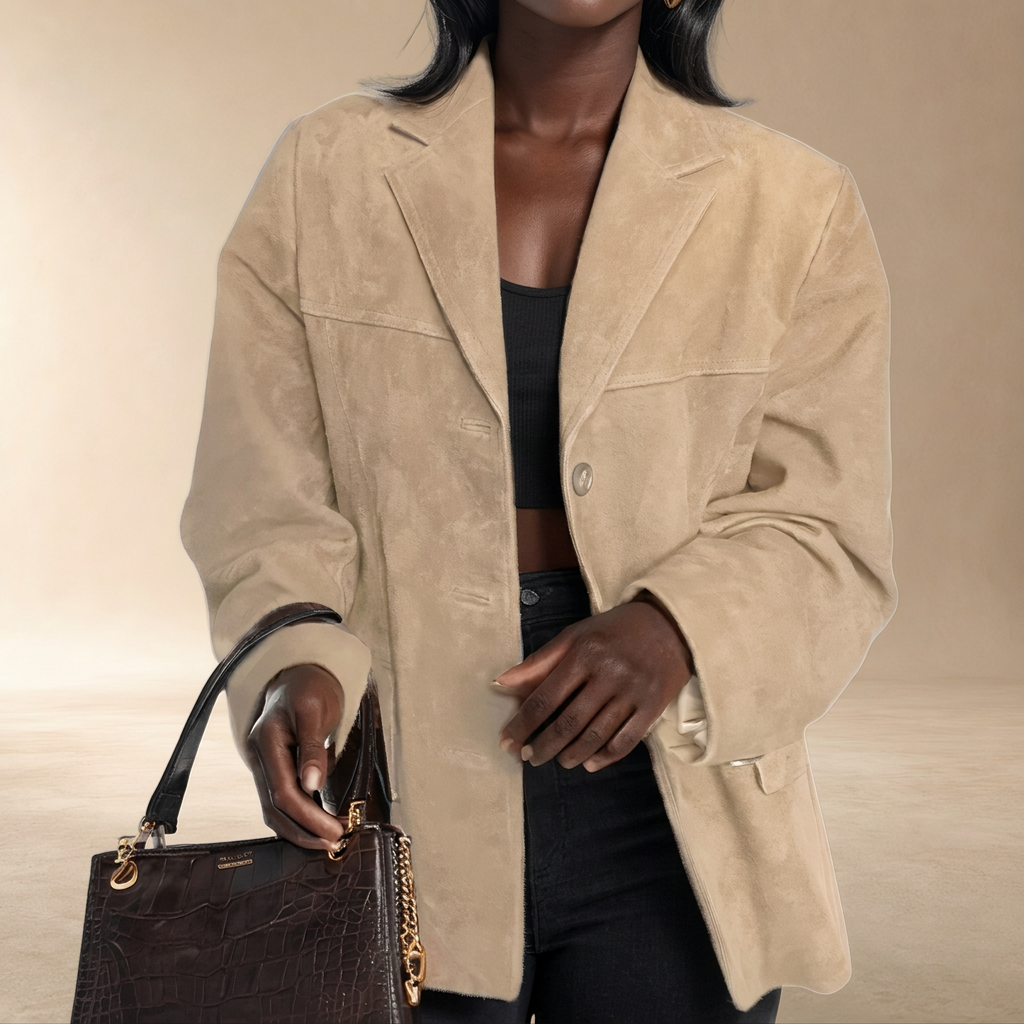 Shelby - Dressy Blazer with Button Fastening