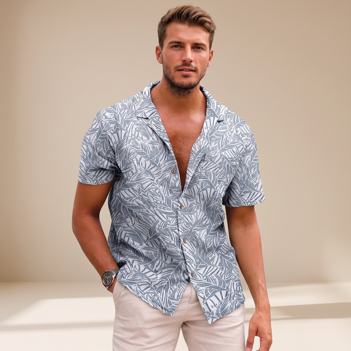 Tiago - Tropical Floral Shirts