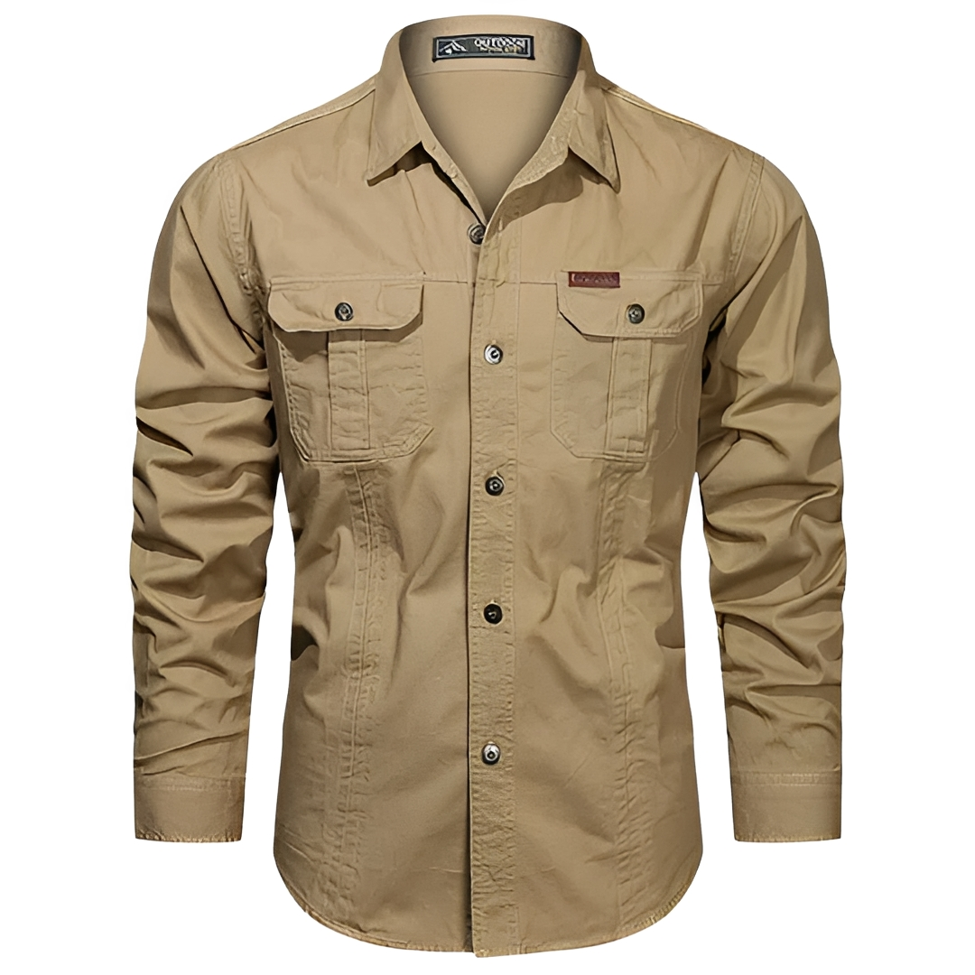 Threston - Long Sleeve Button Down Shirt