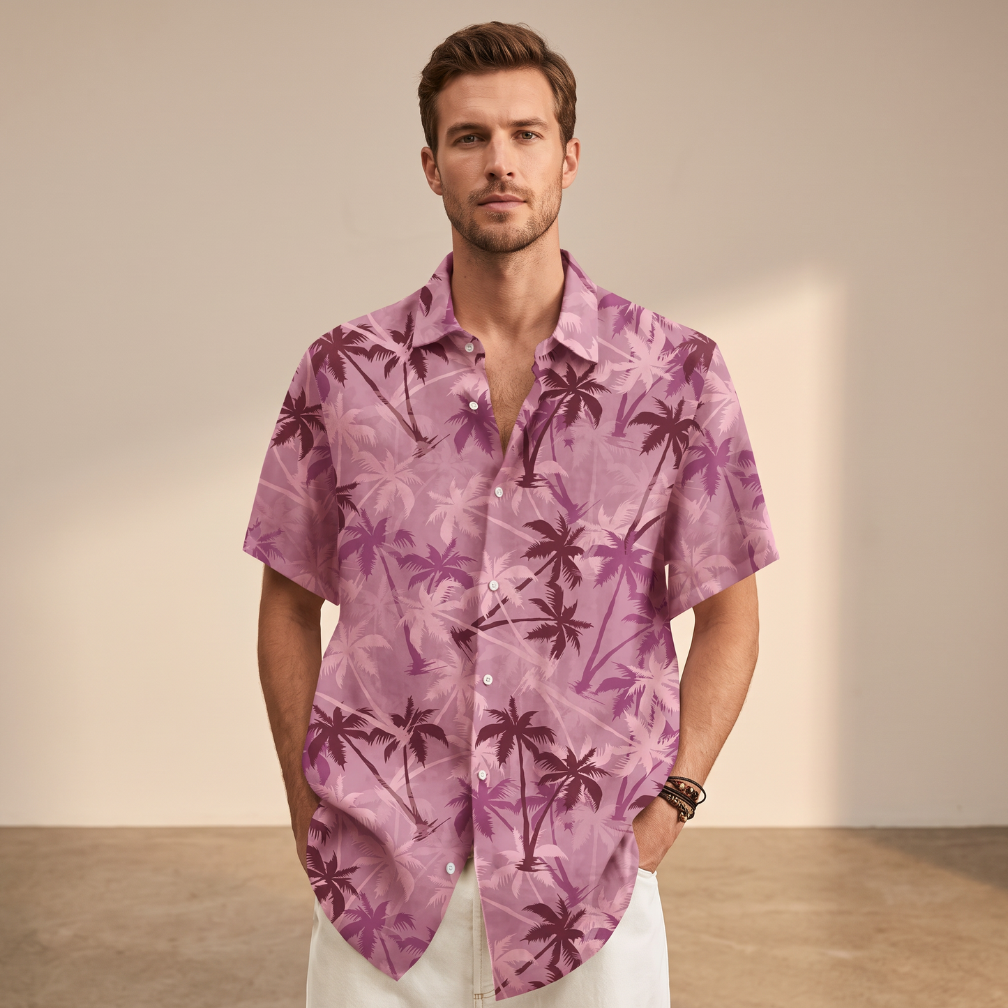 Jenson - Hawaiian Patterned Shirt