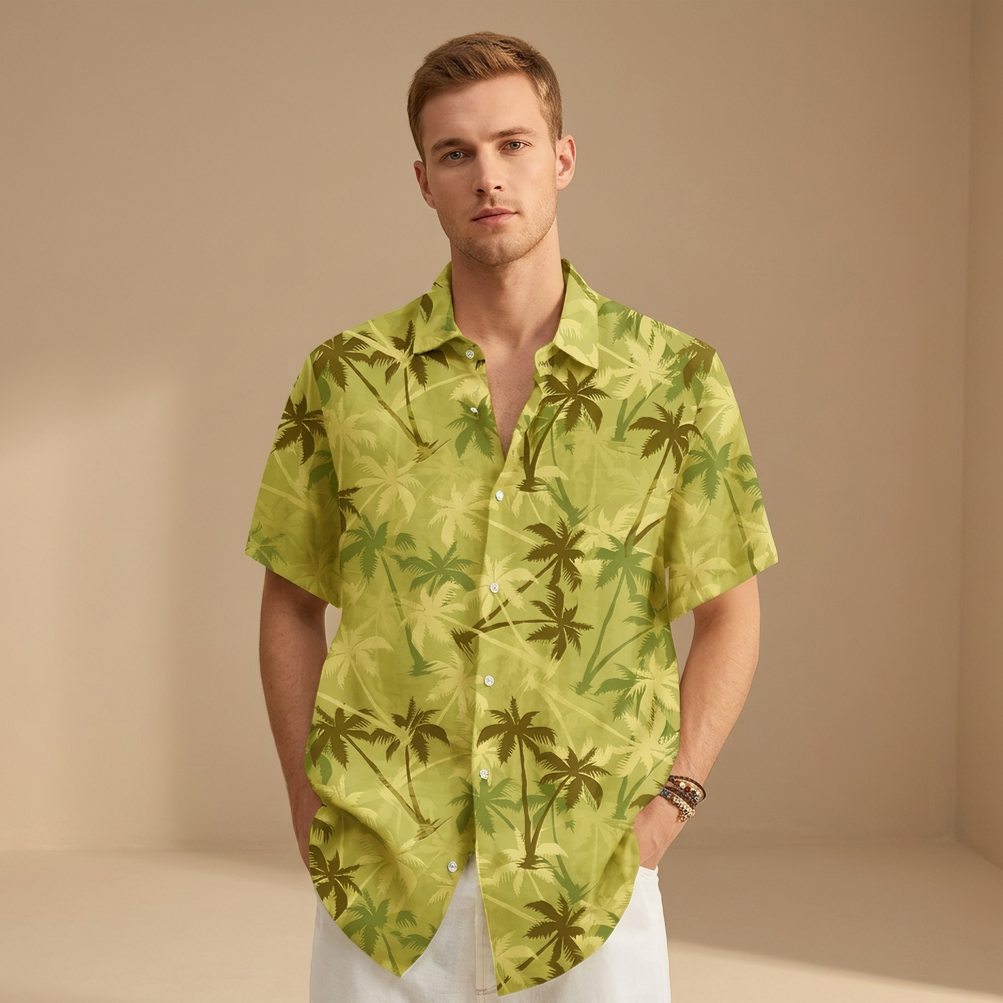 Jenson - Hawaiian Patterned Shirt