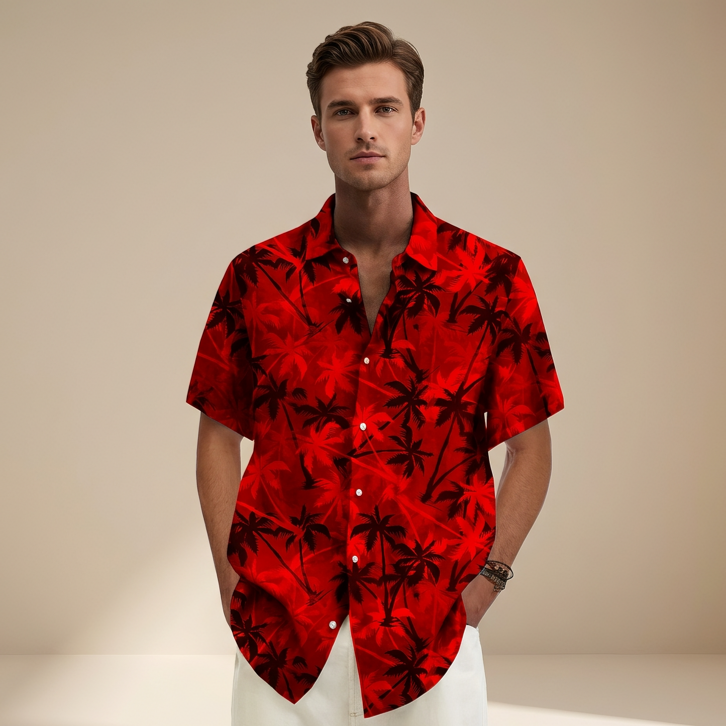 Jenson - Hawaiian Patterned Shirt